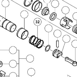 Ricambi Hitachi per Smerigliatrici Angolari
