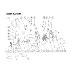 Papillon Spare Parts for Blower VB 26E