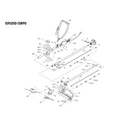 Papillon Spare Parts for Brushcutter Multi cutter 33N - 33E