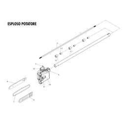 Papillon Spare Parts for Brushcutter Multi cutter 33N - 33E