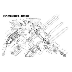 Papillon Spare Parts for Electric Saw ESD 20-40N