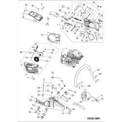 Papillon Spare Parts for Chainsaw Ranger 46