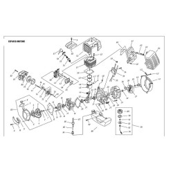 Papillon Spare Parts for Motor Pump PT 843
