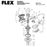 Flex Spare Parts for Rotoorbital Sander XS 713