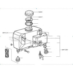 Tank Set for Sprayer Volpi & Bottoli Super Jolly 2002