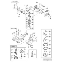 Ricambi Hitachi per Decespugliatore CG24EKS