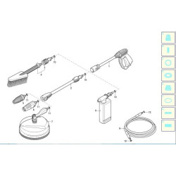 Ricambi Black&Decker per Smerigliatrici Angolari 115-125 L