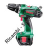 Ricambi Bosch per Trapano Avvitatore PSR 12 VES-2