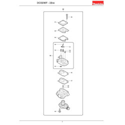 Ricambi Makita per Motosega DCS230T