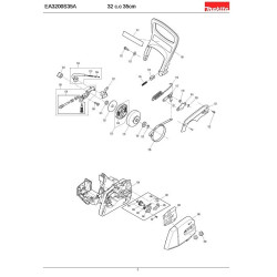 Makita Spare Parts for Chainsaw EA3200S35A