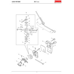 Makita Spare Parts for Chainsaw EA3110T25B