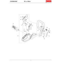 Makita Spare Parts for Chainsaw EA3500S35B