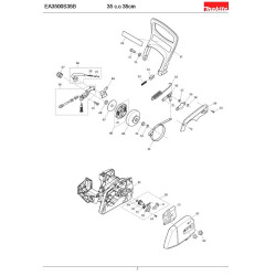 Ricambi Makita per Motosega EA3500S35B