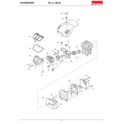 Ricambi Makita per Motosega EA3500S35B