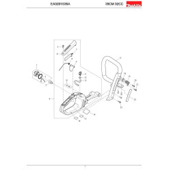 Makita Spare Parts for Chainsaw EA3201S35A