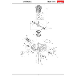 Ricambi Makita per Motosega EA3201S35A