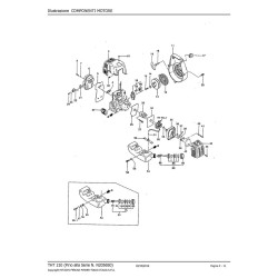 Tanaka Spare Parts for Hedgecutter THT 210
