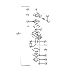 Tanaka Spare Parts for Chainsaw TCS-2801S