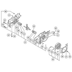 Tanaka Spare Parts for Chainsaw ECV-3801