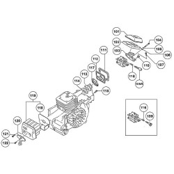 Ricambi Tanaka per Motosega ECV-3801