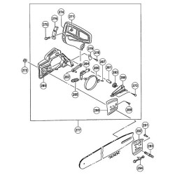 Tanaka Spare Parts for Chainsaw ECV-3801