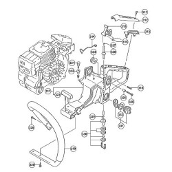 Tanaka Spare Parts for Chainsaw ECV-3801