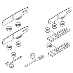Ricambi Tanaka per Tosasiepi THT 210