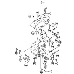 Tanaka Spare Parts for Chainsaw ECV-4501