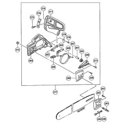 Tanaka Spare Parts for Chainsaw ECV-4501
