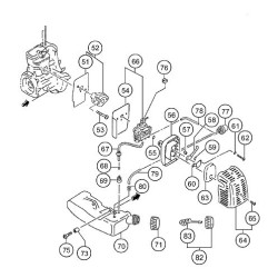 Ricambi Tanaka per Tosasiepi THT 210