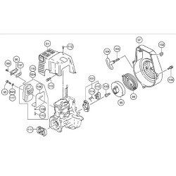 Tanaka Spare Parts for Hedge Trimmer HTD2530PF