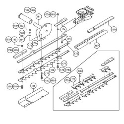 Ricambi Tanaka per Tosasiepi THT-2530