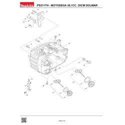 Dolmar Spare Parts for Chainsaw PS311TH