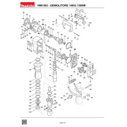 Makita Spare Parts for Hammer HM1303