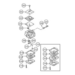 Ricambi Tanaka per Tosasiepi THT 210