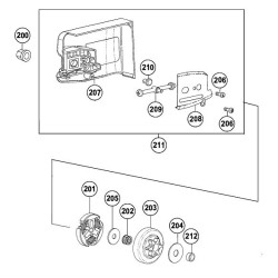 Ricambi Tanaka per Motosega TCS2800S