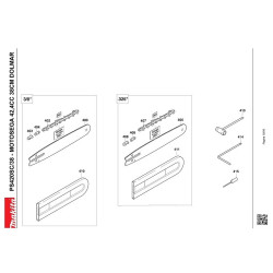 Dolmar Spare Parts for Chainsaw PS420SC/38