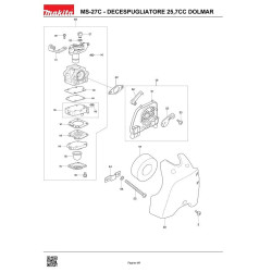 Ricambi Dolmar per Motosega TCS-2801S