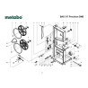 Metabo Spare Parts for Band Saw BAS 317 Precision DNB