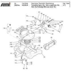 Troncatrice per Metallo Femi 780 XL