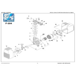 Fiac Spare Parts for Pumping Unit F 204