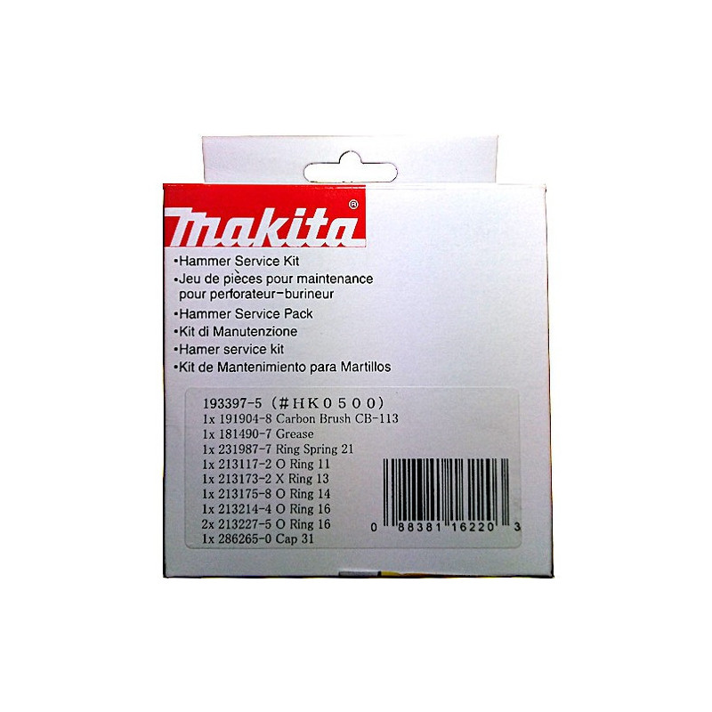 Service Pack for Stonecutter Makita HK0500