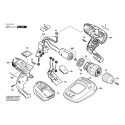 Ricambi Bosch per Trapani Avvitatori a Batteria GSR 10,8 V-LI-2