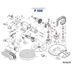 Rurmec Spare Parts for Sanders P500