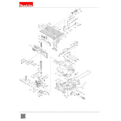Ricambi Makita per Sega da Banco LH1201FL