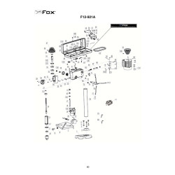 Fox Spare Parts for Bench Drill F12-921A