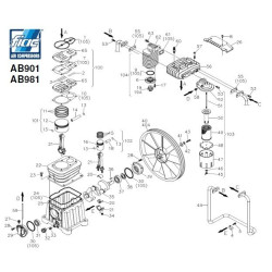 Ricambi Fiac per Gruppi Pompanti AB 901-981