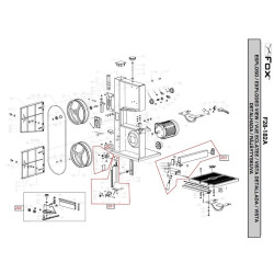 Fox Spare Parts for Band Saw F28-182A