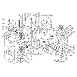 Ricambi Fox per Segatrici a Nastro Verticale F28-194B