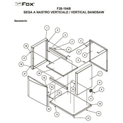Ricambi Fox per Banchi Sega F36522A-F36521